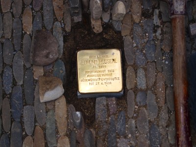 Stolperstein für Edmund Husserl (KG1)